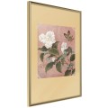 Plakat - Rododendron i motyl