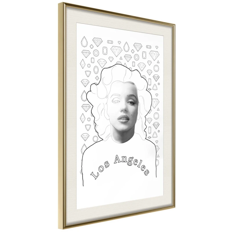 Plakat - Marylin w Los Angeles