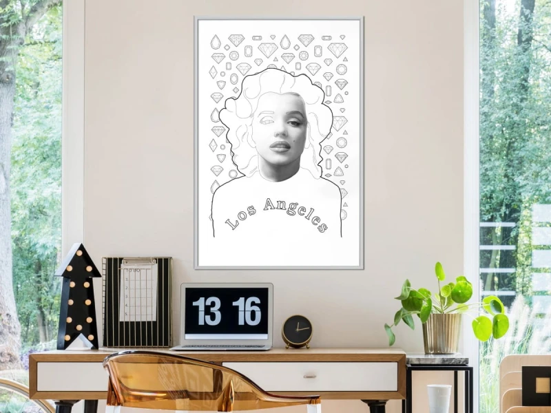Plakat - Marylin w Los Angeles