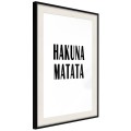 Plakat - Hakuna Matata