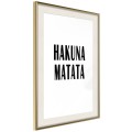 Plakat - Hakuna Matata