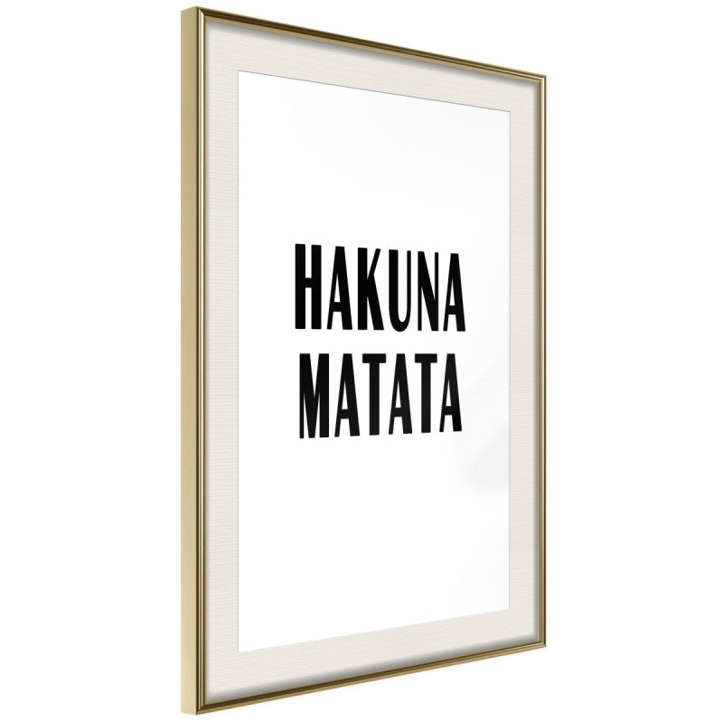 Plakat - Hakuna Matata