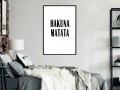 Plakat - Hakuna Matata