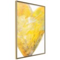 Plakat - Bursztynowe serce