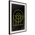 Plakat - Żółte linie