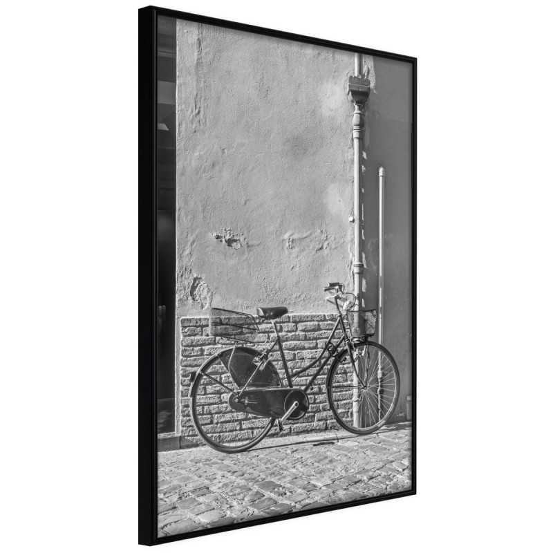 Plakat - Rower z czarnymi oponami