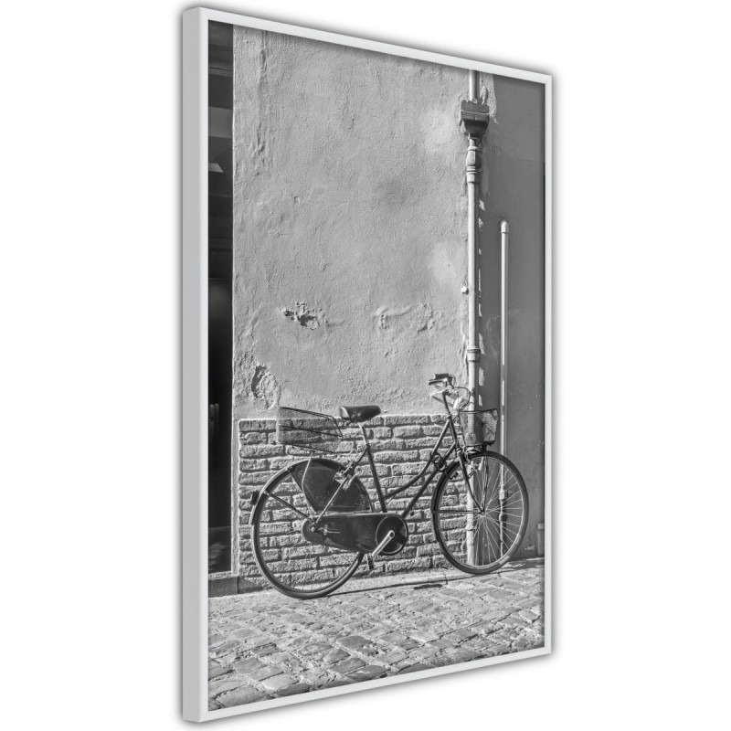 Plakat - Rower z czarnymi oponami