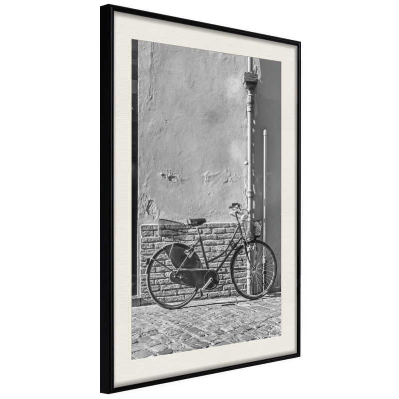 Plakat - Rower z czarnymi oponami