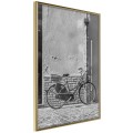 Plakat - Rower z czarnymi oponami