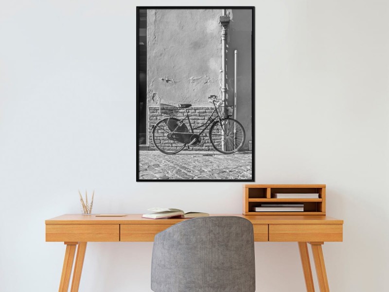 Plakat - Rower z czarnymi oponami