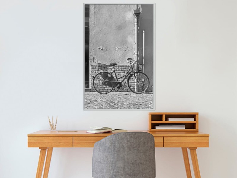 Plakat - Rower z czarnymi oponami