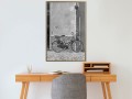 Plakat - Rower z czarnymi oponami