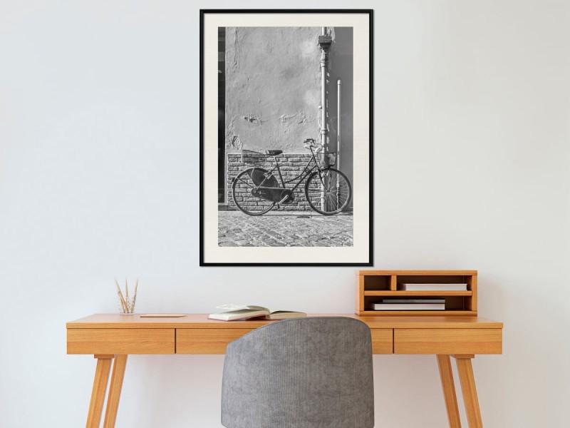 Plakat - Rower z czarnymi oponami
