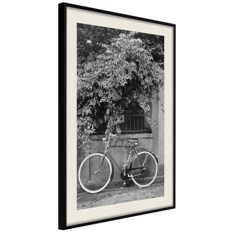 Plakat - Rower z białymi oponami