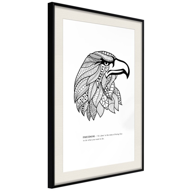 Plakat - Symbol wolności
