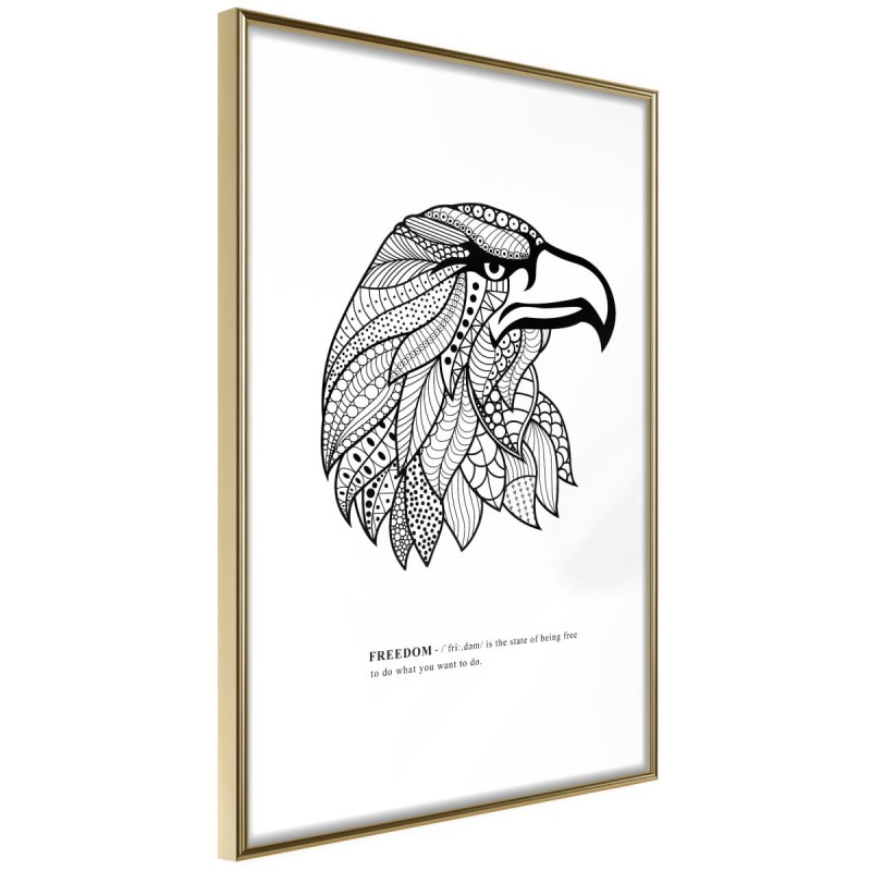 Plakat - Symbol wolności