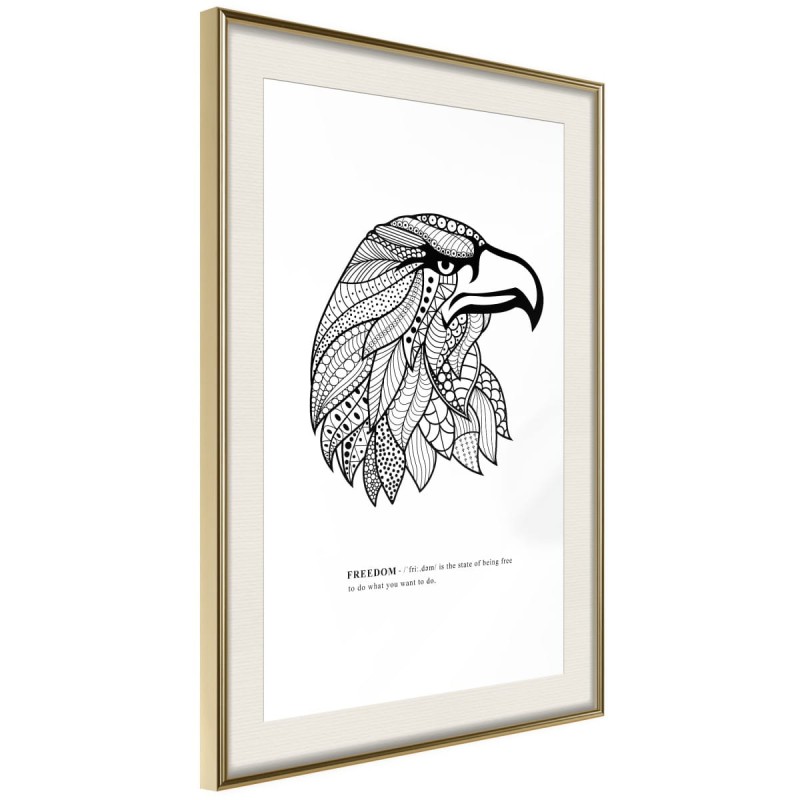 Plakat - Symbol wolności