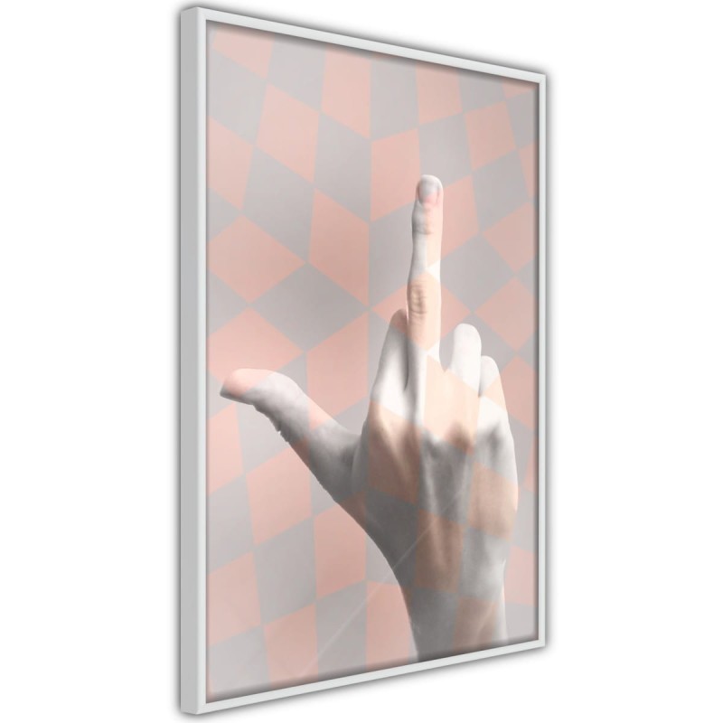 Plakat - Środkowy palec