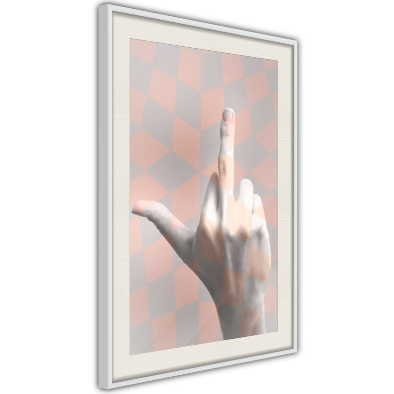 Plakat - Środkowy palec