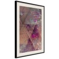 Plakat - Różowy patchwork II