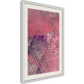 Plakat - Różowy patchwork III