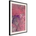 Plakat - Różowy patchwork III