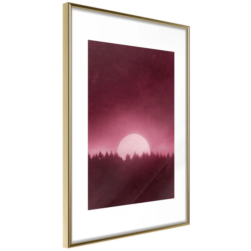 Plakat - Wschód księżyca