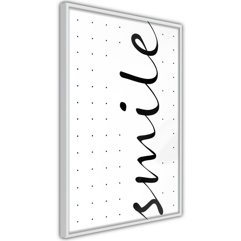 Plakat - Uśmiechnij się