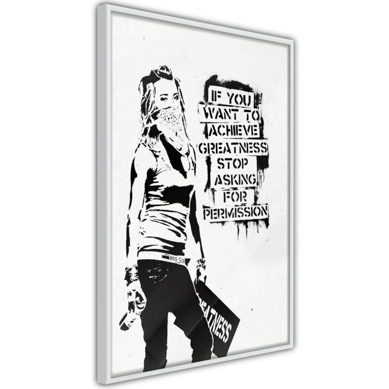 Plakat - If You Want To Achieve Greatness