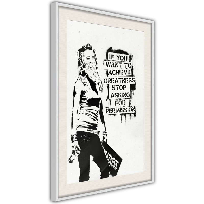 Plakat - If You Want To Achieve Greatness