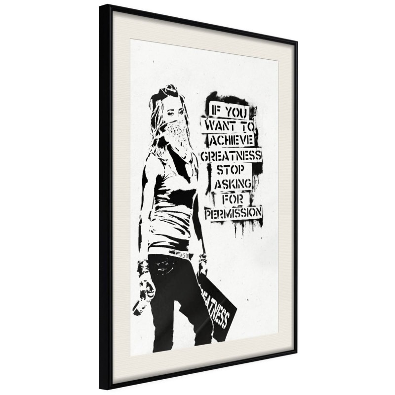 Plakat - If You Want To Achieve Greatness