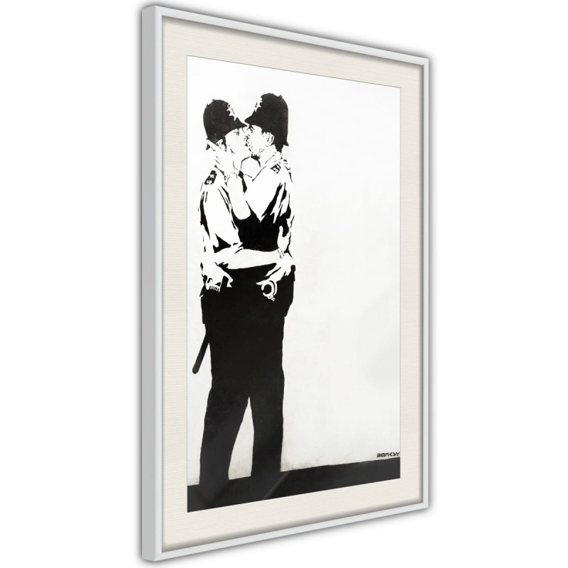 Plakat - Banksy: Kissing Coppers II