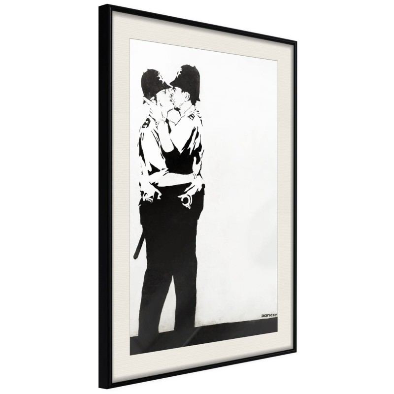 Plakat - Banksy: Kissing Coppers II