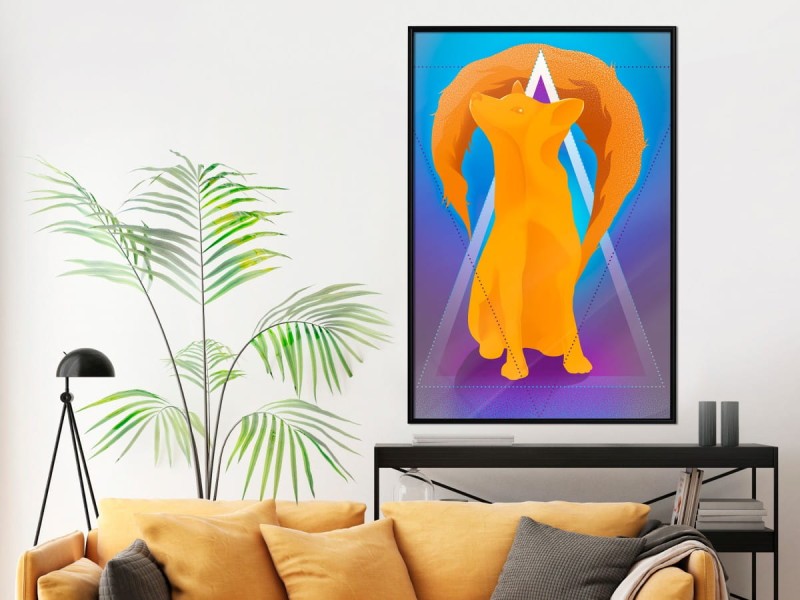 Plakat - Ognisty lis