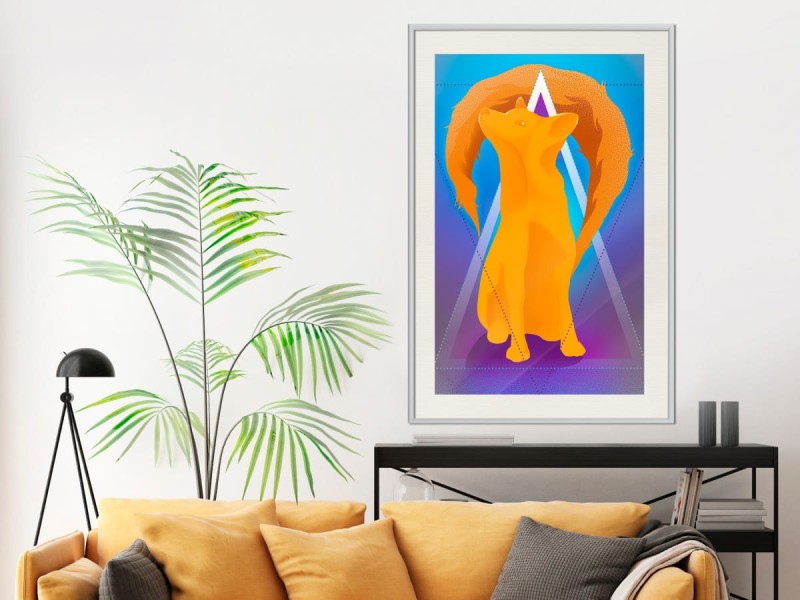 Plakat - Ognisty lis