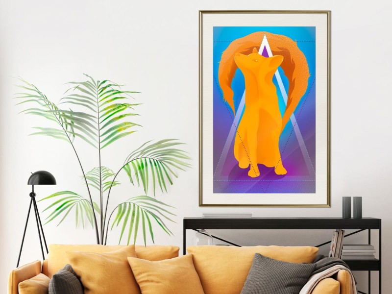 Plakat - Ognisty lis