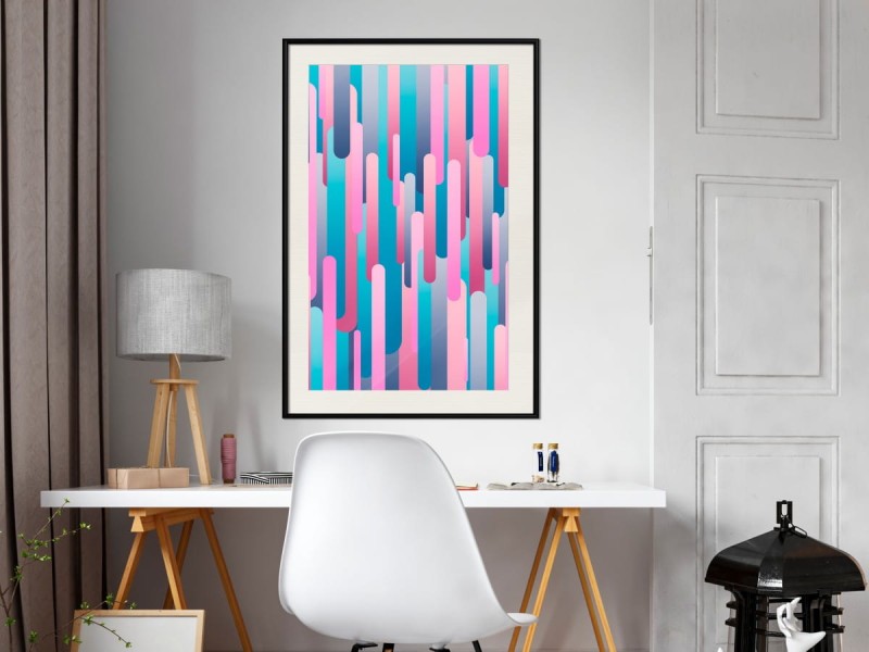 Plakat - Abstrakcyjne drapacze chmur