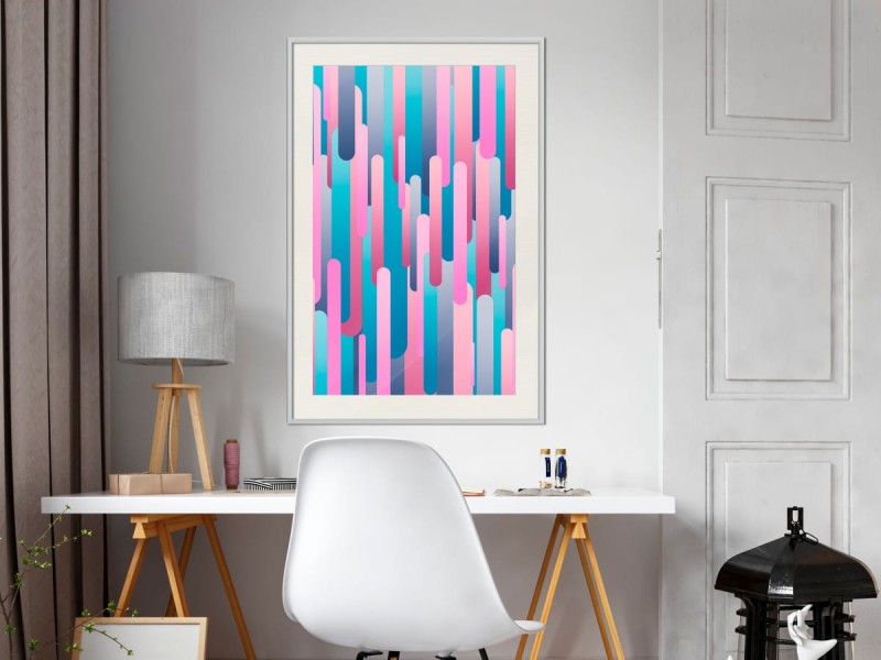 Plakat - Abstrakcyjne drapacze chmur