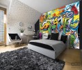 Fototapeta Graffiti – kolorowy styl ulicy 1400