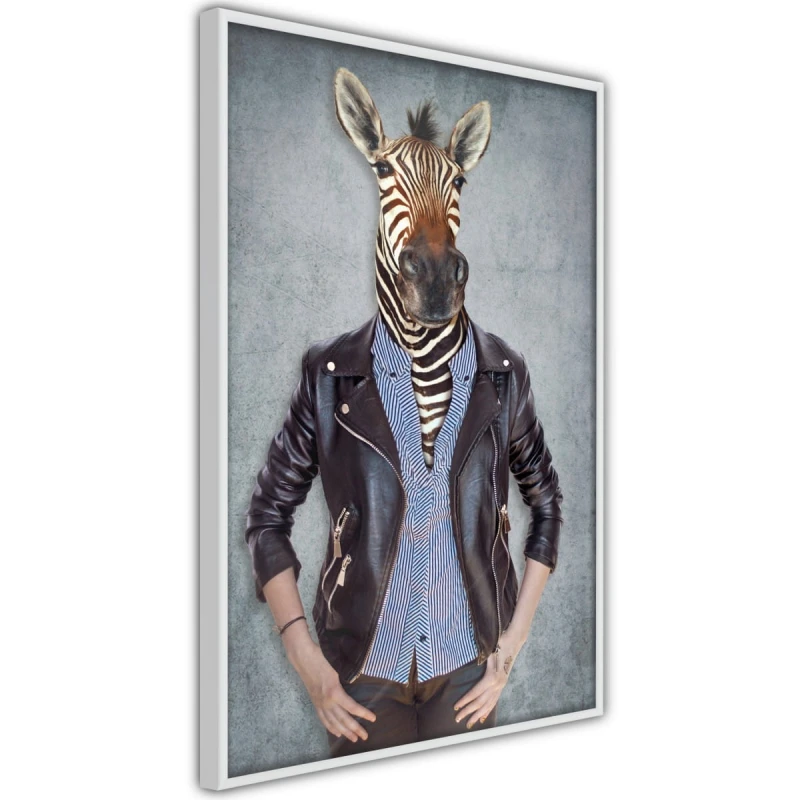 Plakat - Zwierzęce alter ego: Zebra