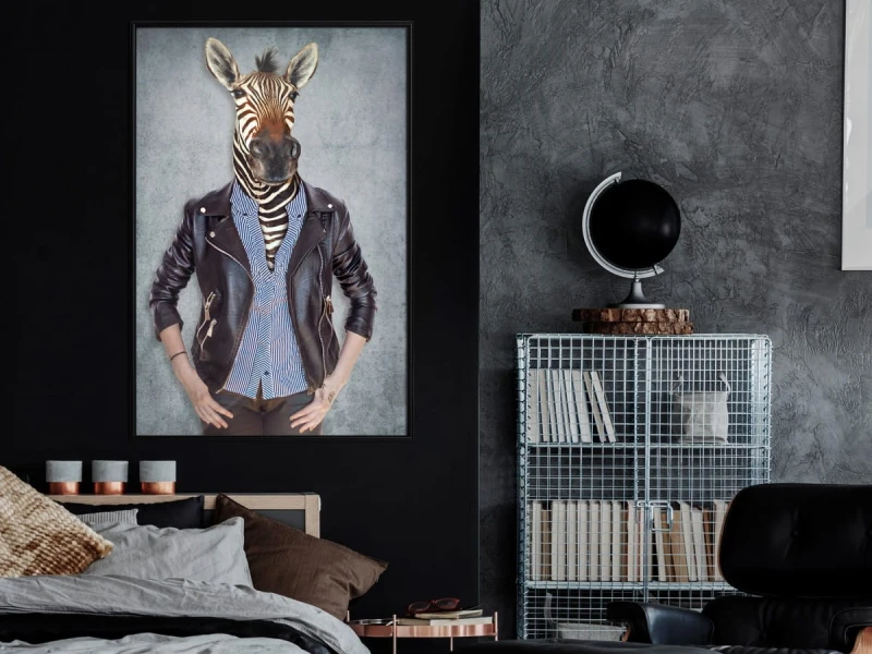 Plakat - Zwierzęce alter ego: Zebra