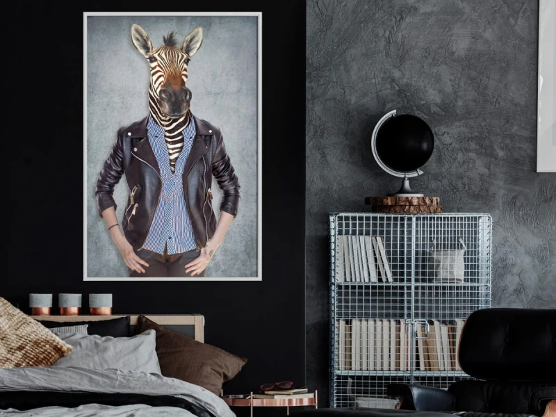 Plakat - Zwierzęce alter ego: Zebra