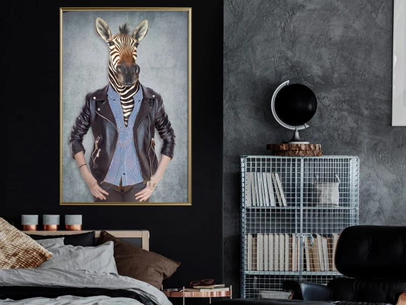 Plakat - Zwierzęce alter ego: Zebra