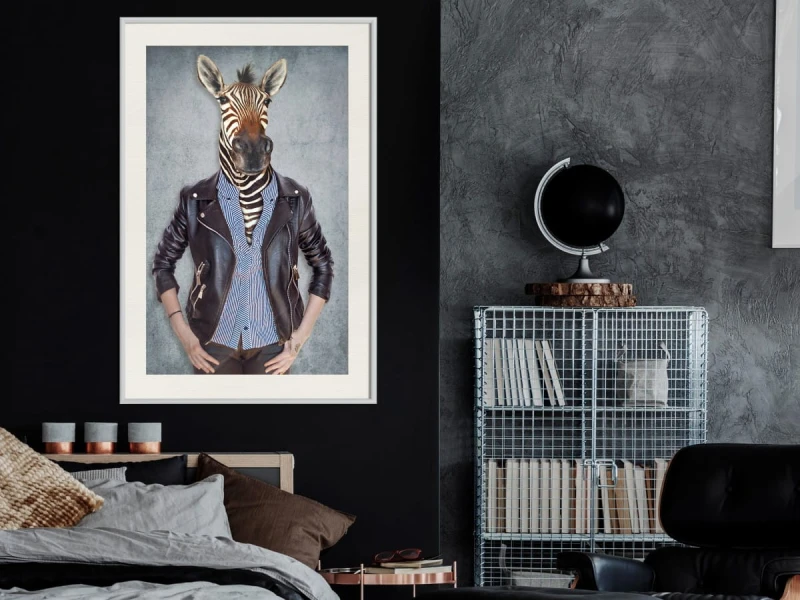 Plakat - Zwierzęce alter ego: Zebra