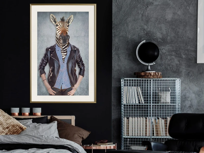 Plakat - Zwierzęce alter ego: Zebra