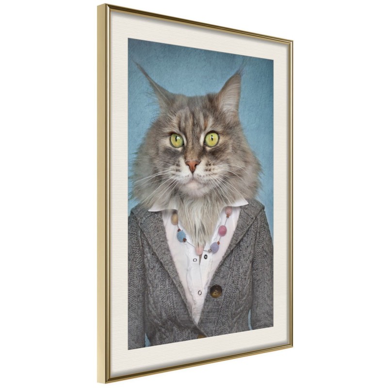 Plakat - Zwierzęce alter ego: Kot