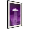 Plakat - Latąjący spodek