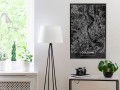 Plakat - Plan miasta: Kolonia (ciemny)