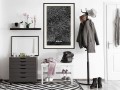 Plakat - Plan miasta: Berlin (ciemny)