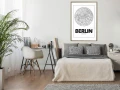Plakat - Plan miasta: Berlin (okrągły)